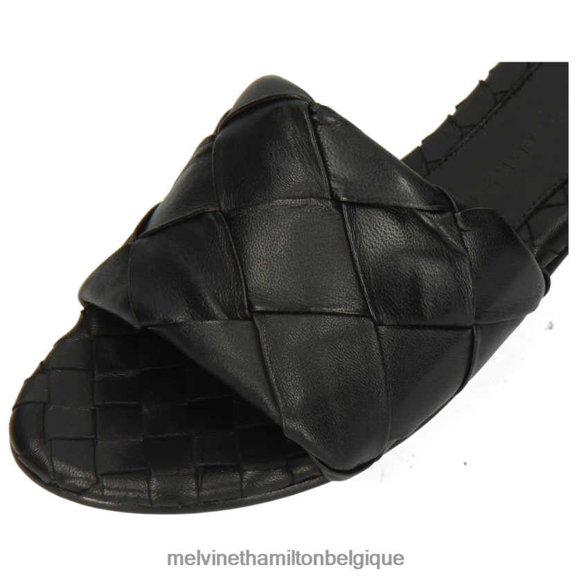 Melvin & Hamilton femmes Hanna 67 R442281649 mules noir