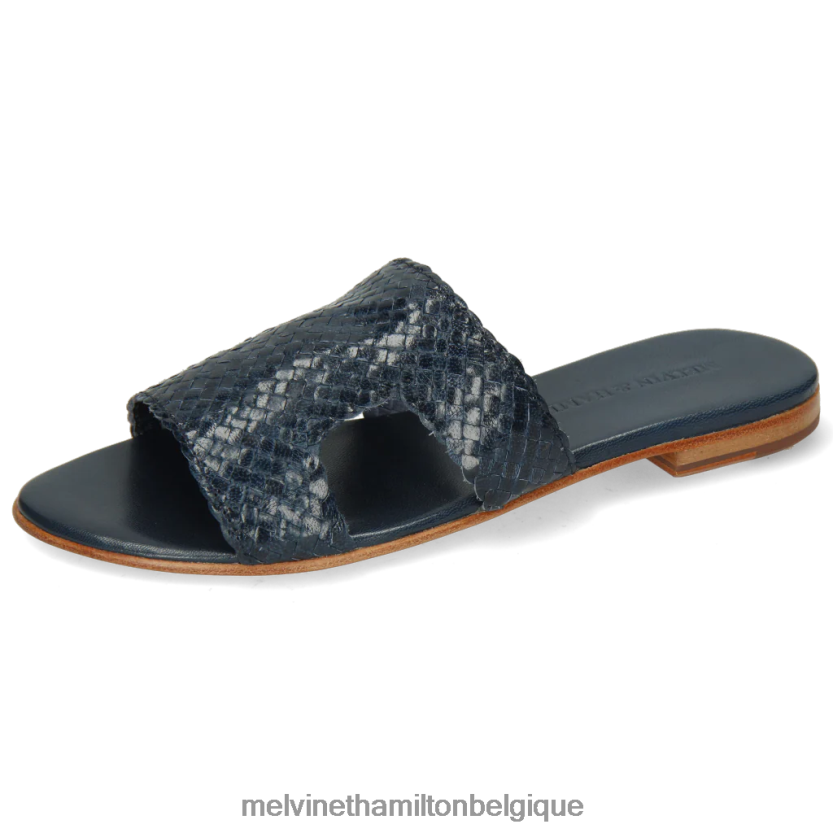 Melvin & Hamilton femmes Hanna 74 R442281732 mules bleu