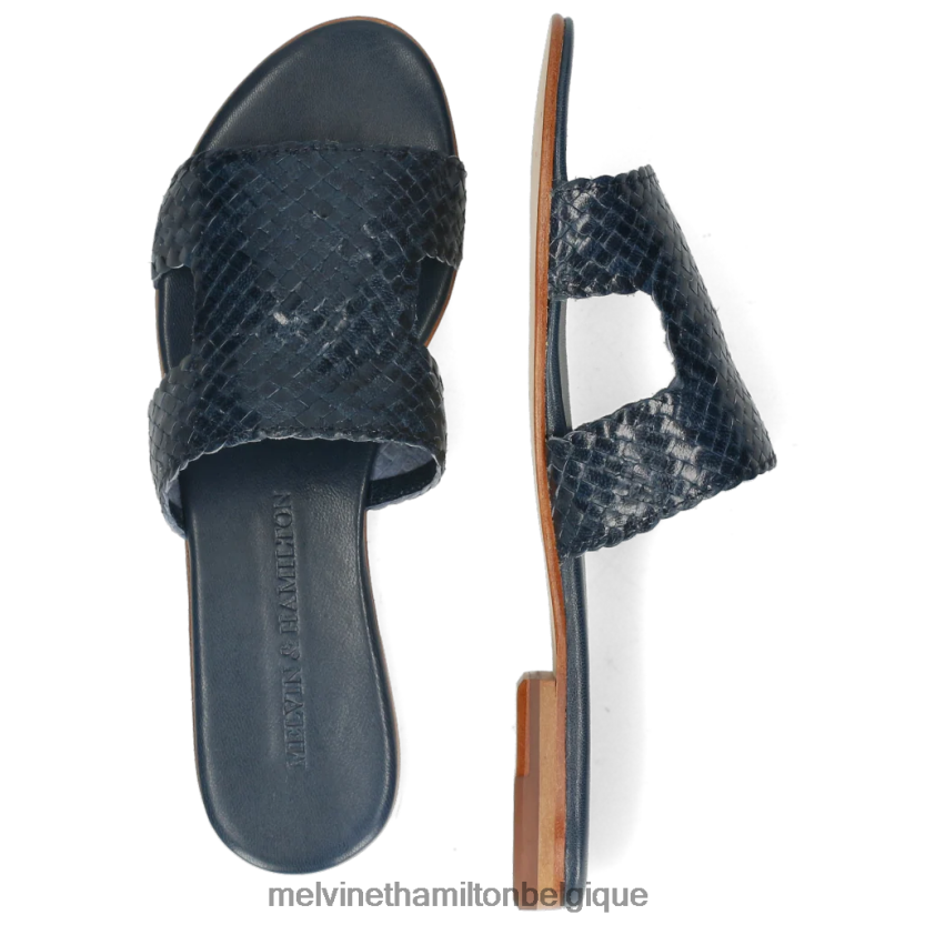 Melvin & Hamilton femmes Hanna 74 R442281732 mules bleu