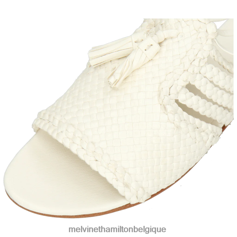 Melvin & Hamilton femmes Hanna 77 R442281658 mules blanc