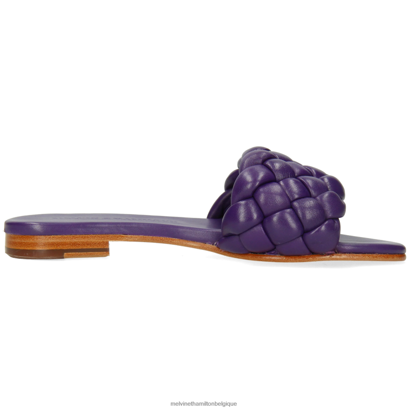 Melvin & Hamilton femmes Hanna 78 R442281593 mules violet