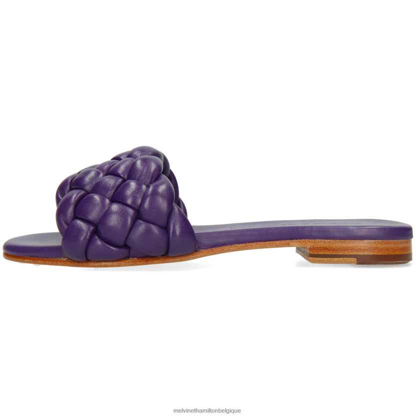 Melvin & Hamilton femmes Hanna 78 R442281593 mules violet