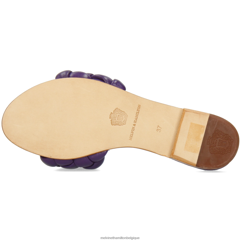 Melvin & Hamilton femmes Hanna 78 R442281593 mules violet