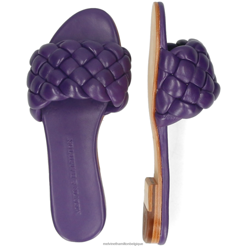 Melvin & Hamilton femmes Hanna 78 R442281593 mules violet
