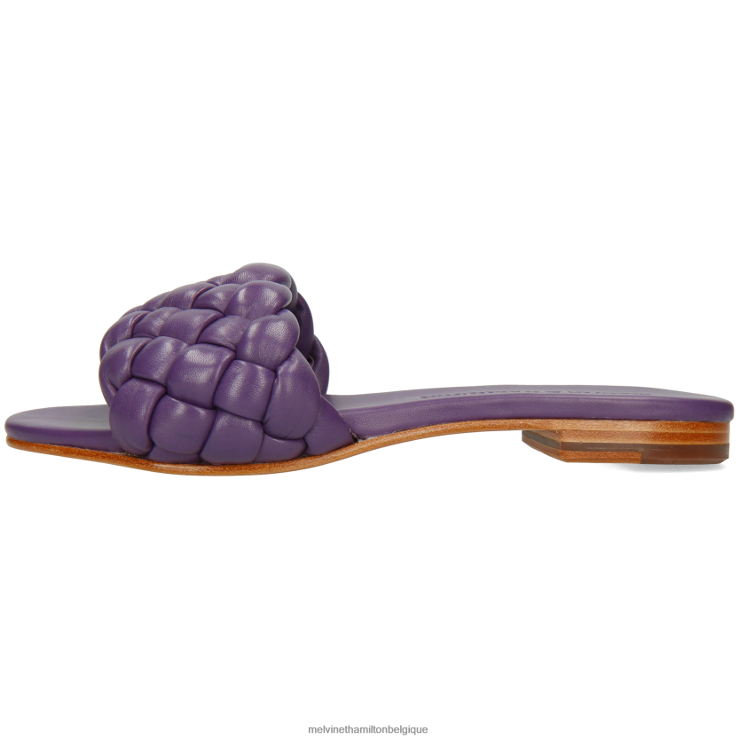 Melvin & Hamilton femmes Hanna 78 R442281597 mules violet