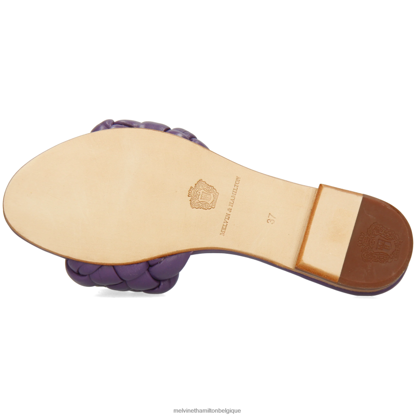 Melvin & Hamilton femmes Hanna 78 R442281597 mules violet