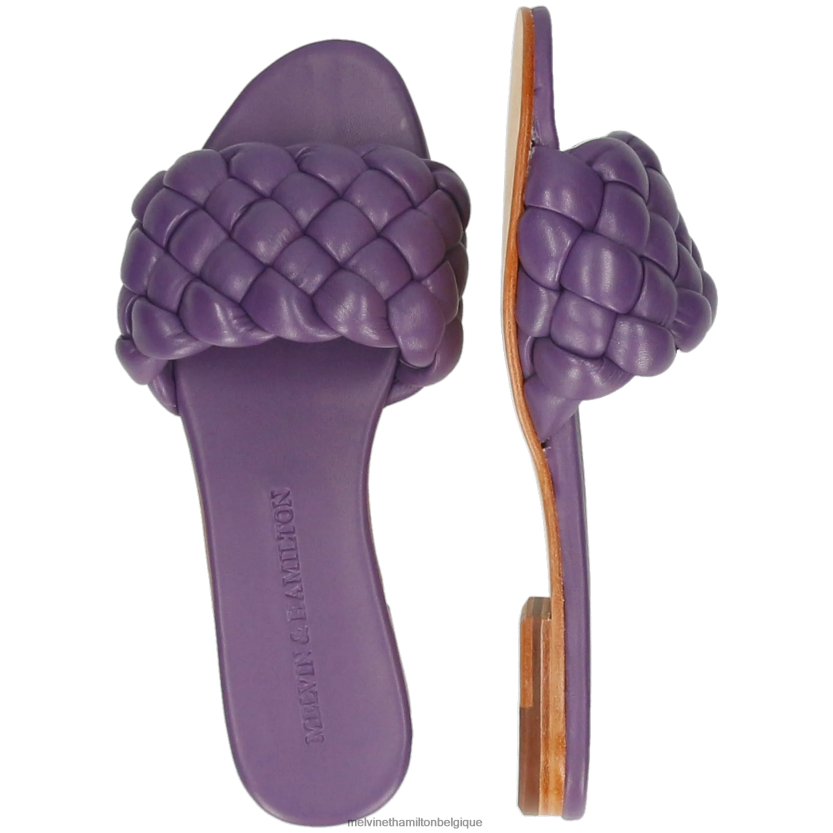 Melvin & Hamilton femmes Hanna 78 R442281597 mules violet