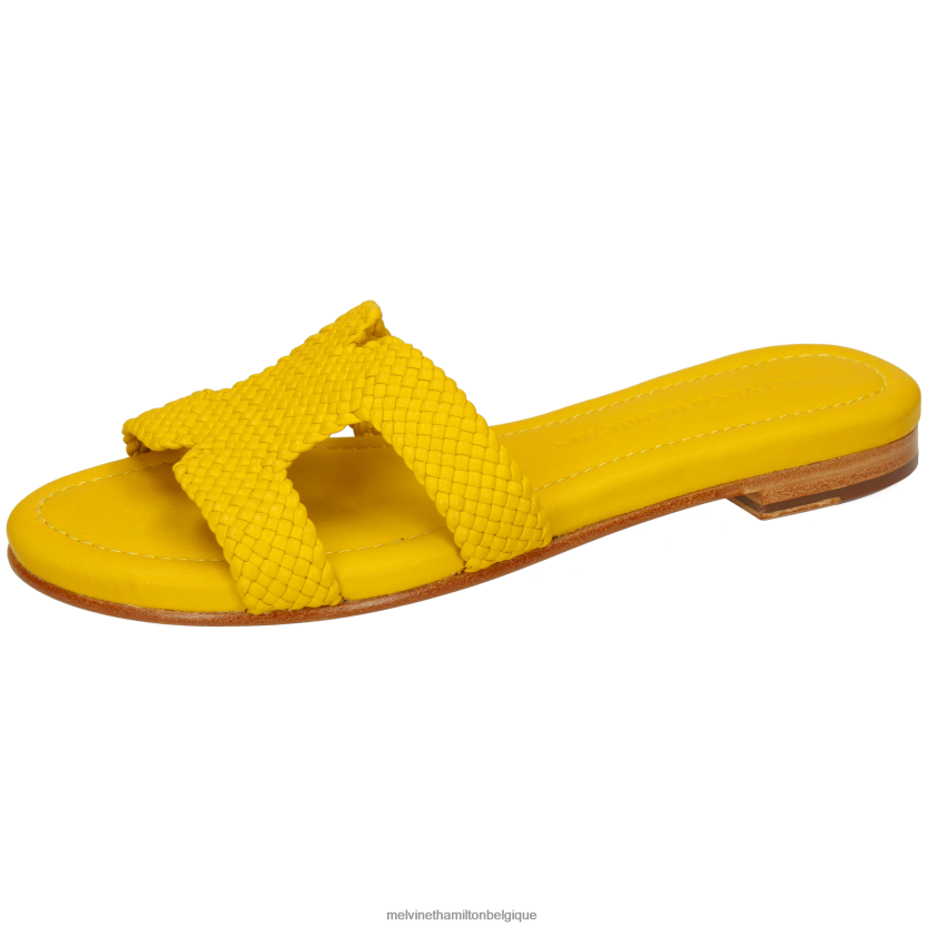 Melvin & Hamilton femmes Hanna 83 R442281628 mules jaune