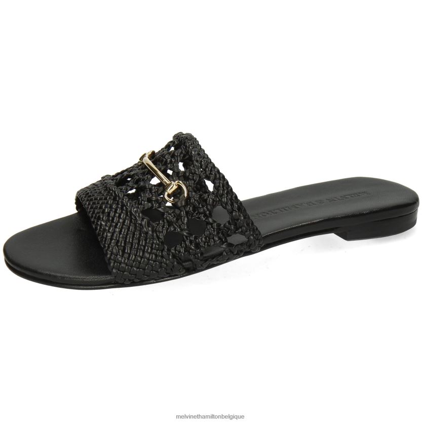 Melvin & Hamilton femmes Hanna 85 R442281736 mules noir