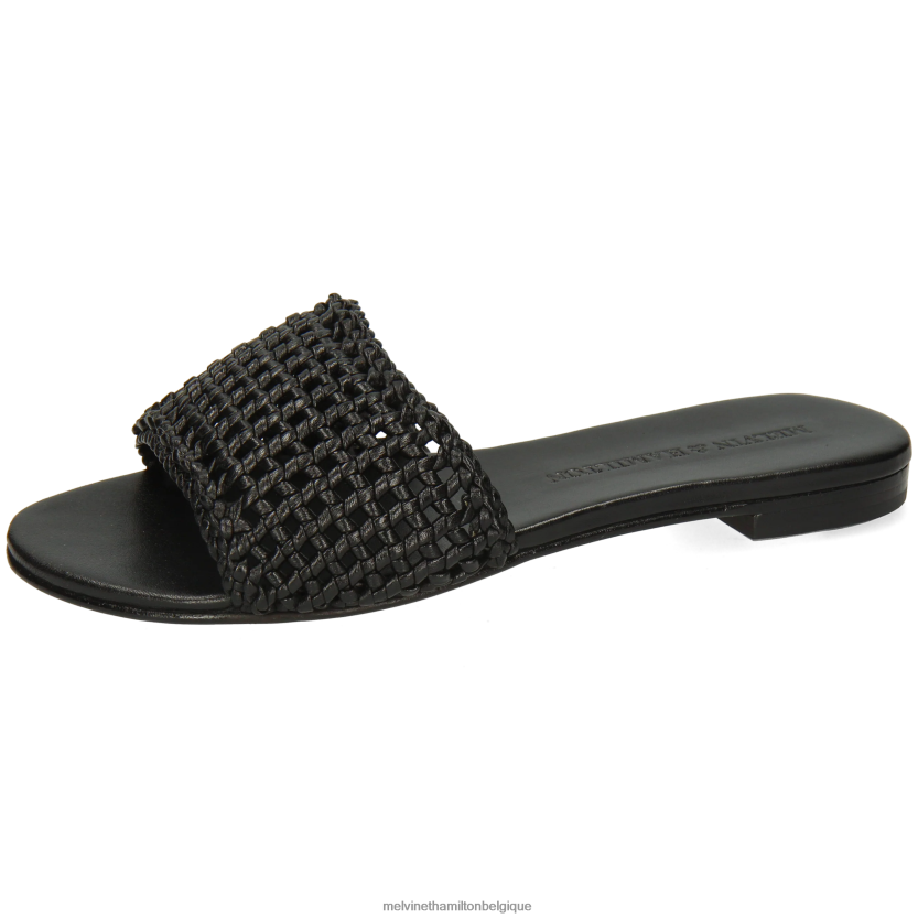 Melvin & Hamilton femmes Hanna 87 R442281636 mules noir
