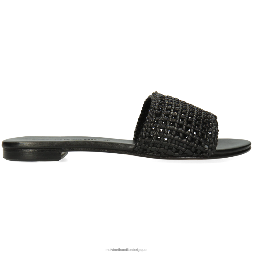 Melvin & Hamilton femmes Hanna 87 R442281636 mules noir