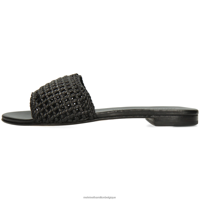 Melvin & Hamilton femmes Hanna 87 R442281636 mules noir