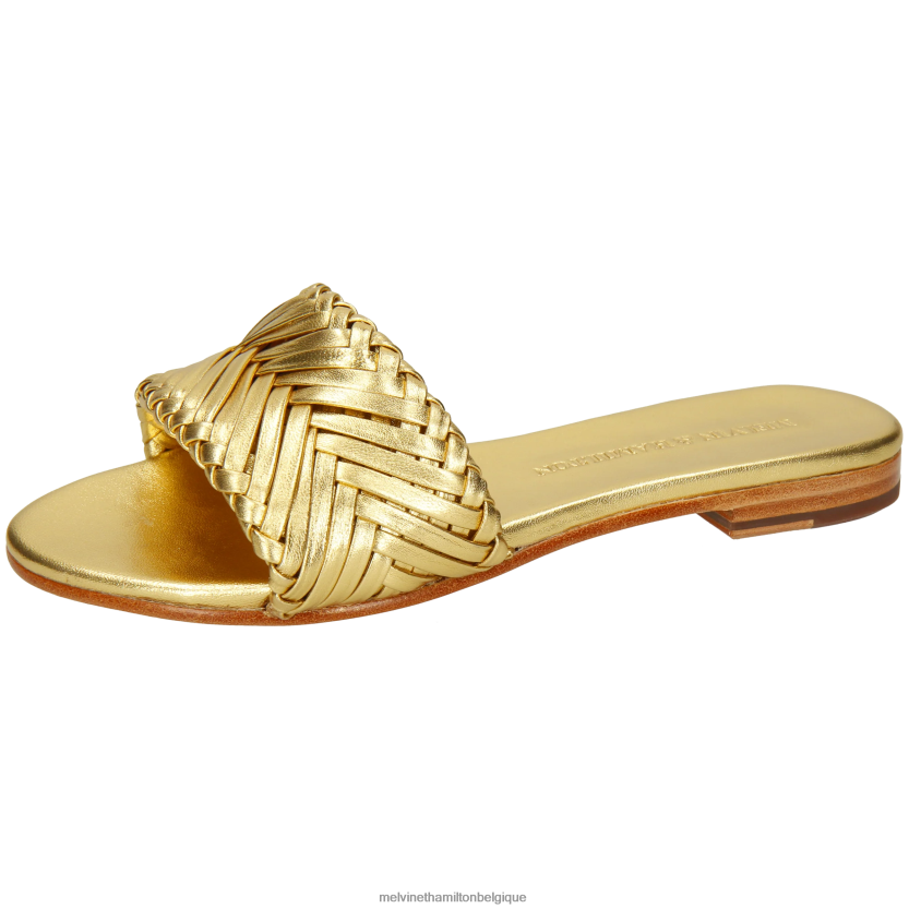 Melvin & Hamilton femmes Hanna 96 R442281544 mules or