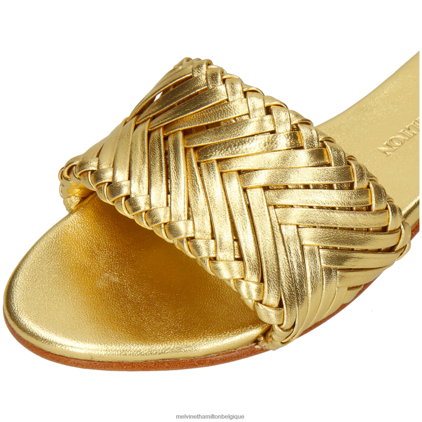 Melvin & Hamilton femmes Hanna 96 R442281544 mules or