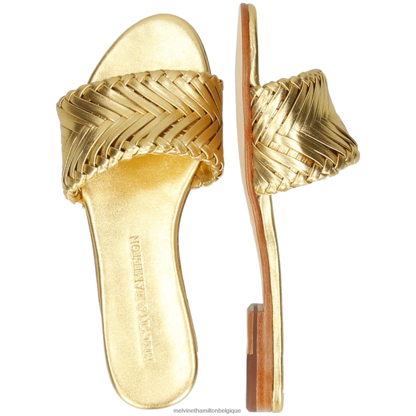 Melvin & Hamilton femmes Hanna 96 R442281544 mules or