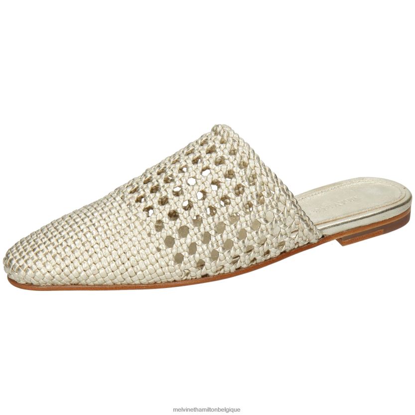 Melvin & Hamilton femmes Mira 3 R442281750 mules or