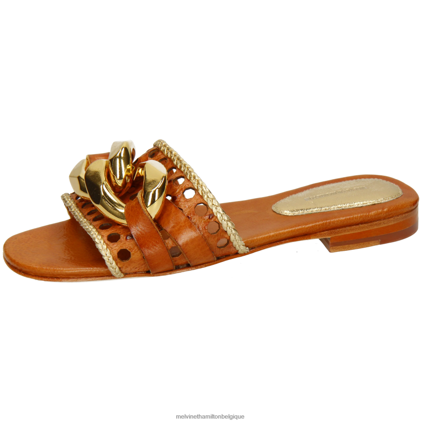 Melvin & Hamilton femmes Nikita 33 R442281535 mules brun