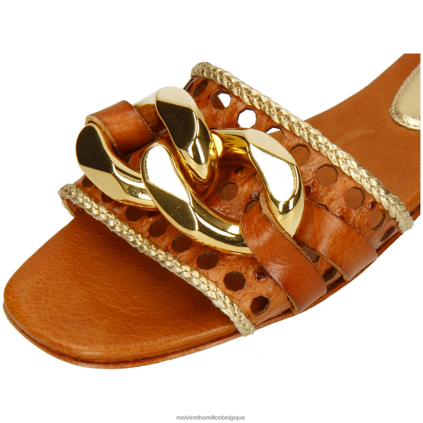 Melvin & Hamilton femmes Nikita 33 R442281535 mules brun