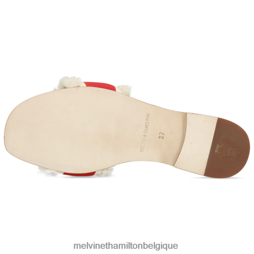 Melvin & Hamilton femmes Nikita 4 R442281740 mules rouge