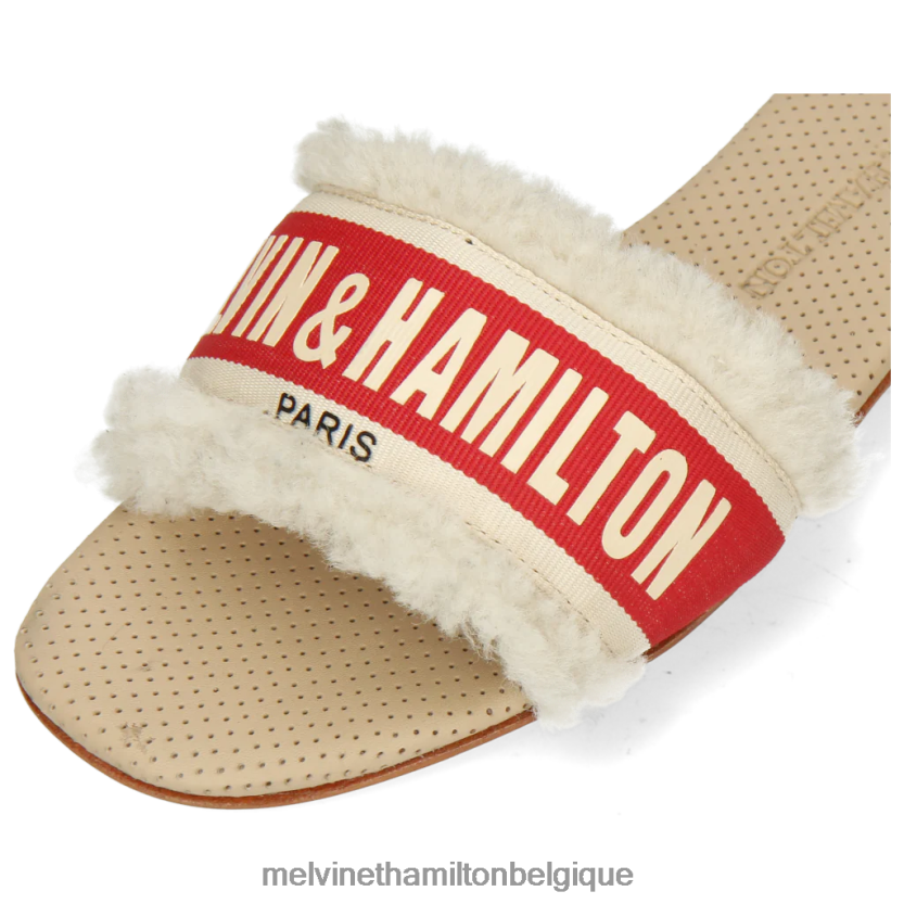 Melvin & Hamilton femmes Nikita 4 R442281740 mules rouge