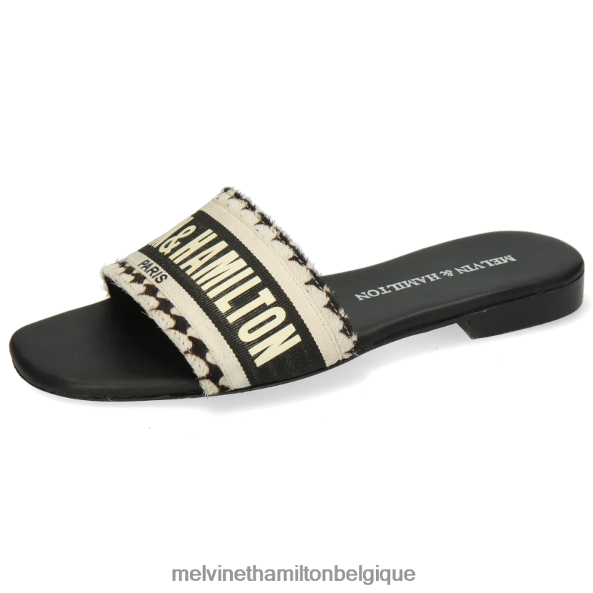 Melvin & Hamilton femmes Nikita R442281726 mules noir