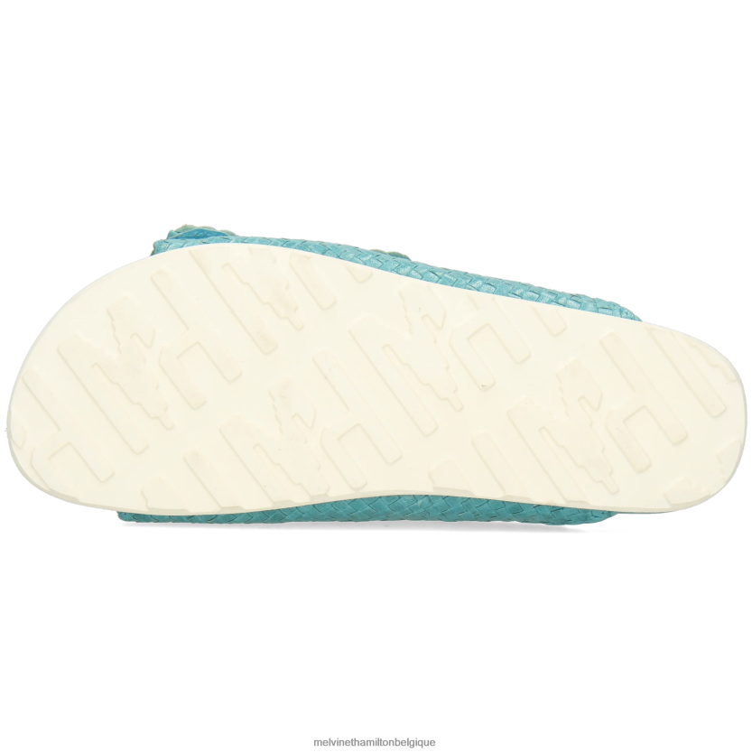 Melvin & Hamilton femmes Pétra 1 R442281574 mules turquoise