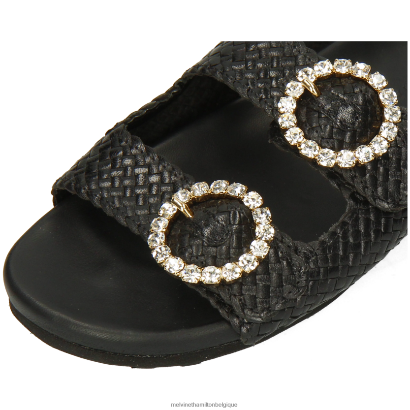 Melvin & Hamilton femmes Pétra 1 R442281629 mules noir