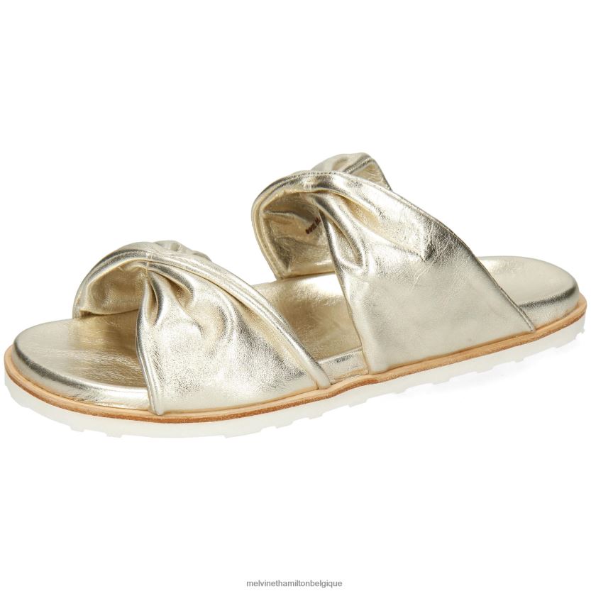 Melvin & Hamilton femmes Wilma 16 R442281659 mules or