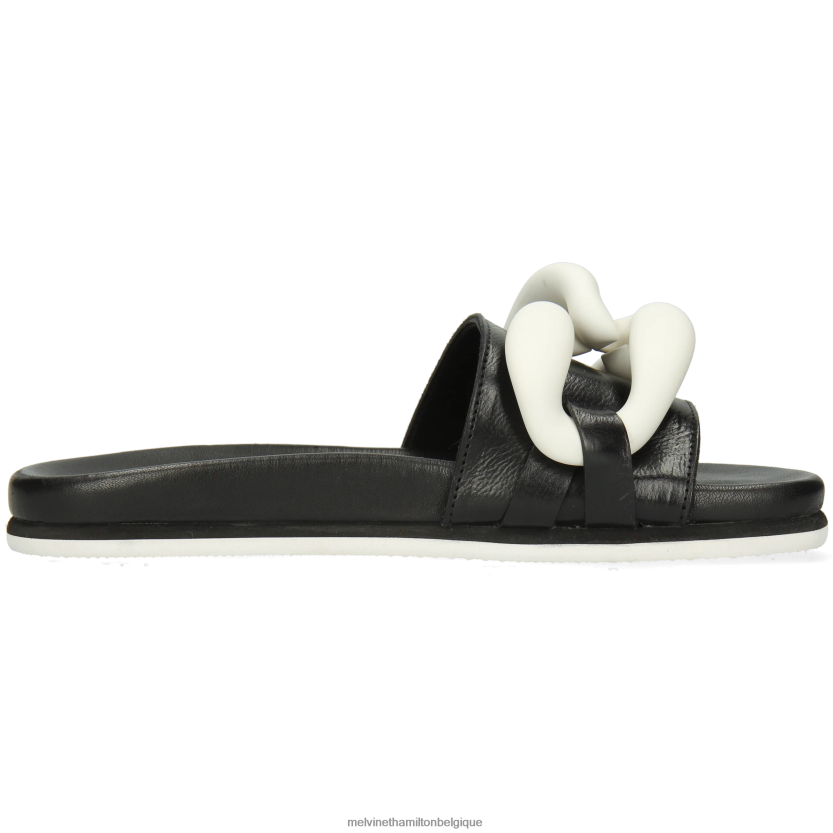 Melvin & Hamilton femmes Wilma 26 R442281655 mules noir