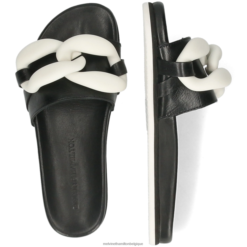 Melvin & Hamilton femmes Wilma 26 R442281655 mules noir