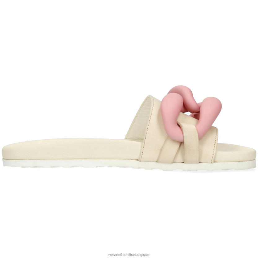 Melvin & Hamilton femmes Wilma 26 R442281692 mules blanc
