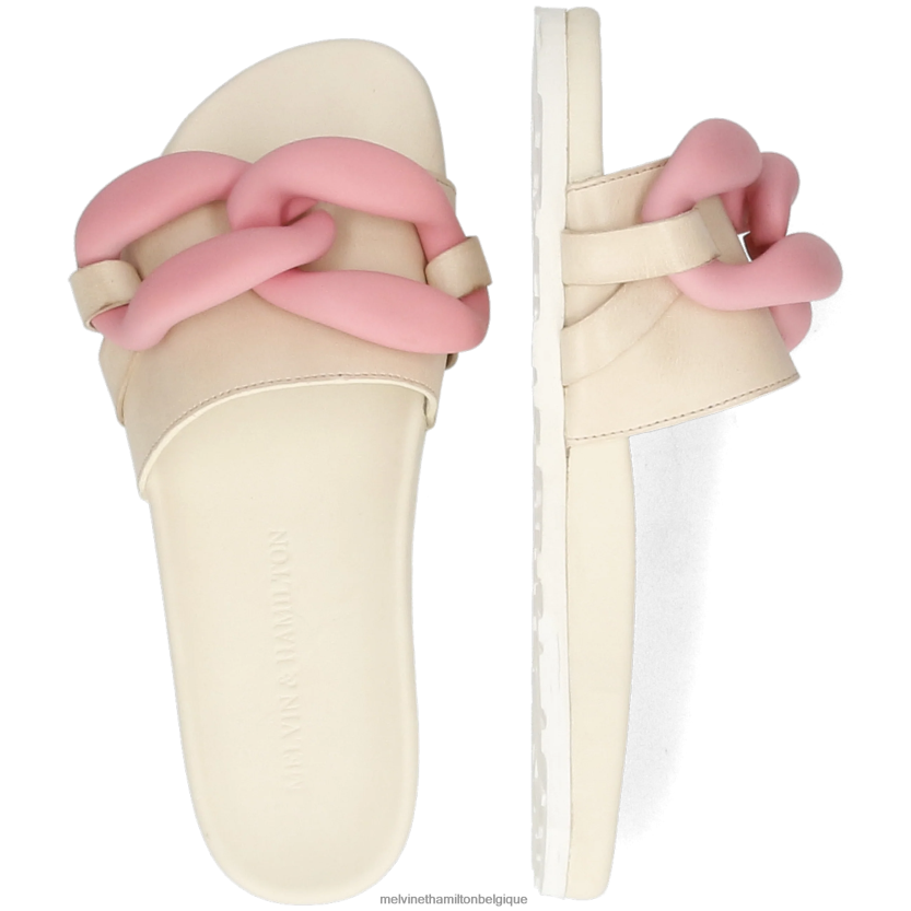 Melvin & Hamilton femmes Wilma 26 R442281692 mules blanc