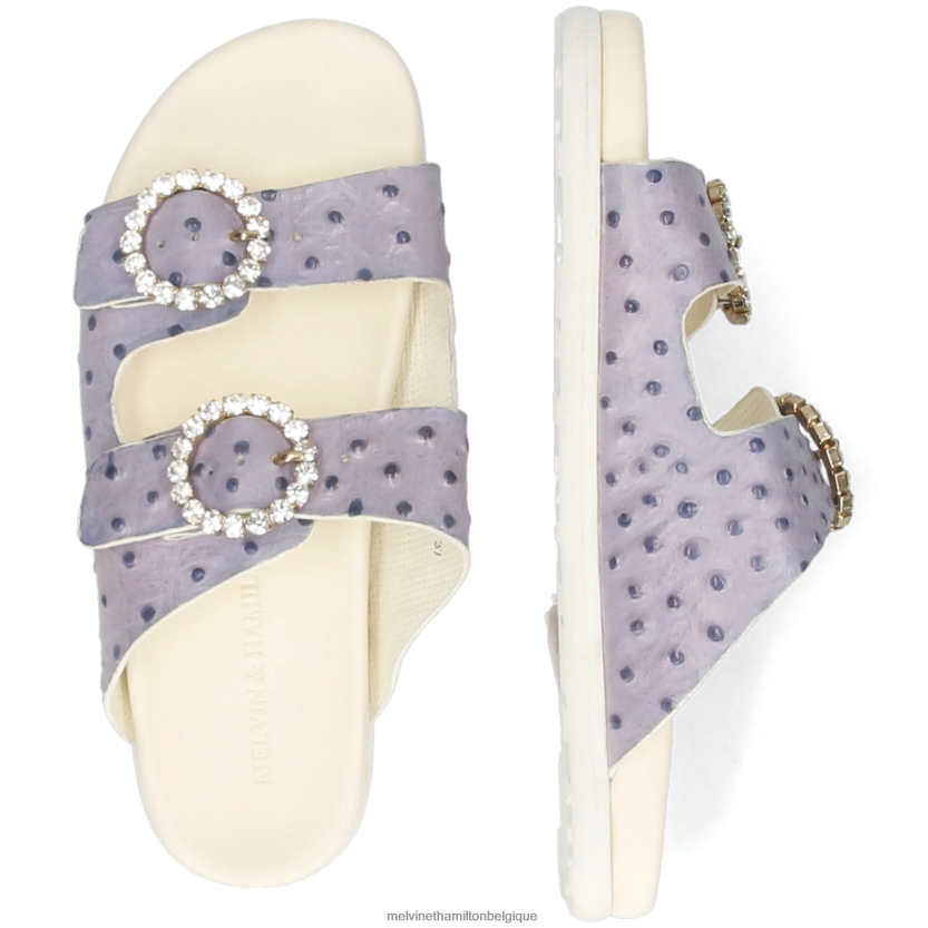 Melvin & Hamilton femmes Wilma 32 R442281564 mules gris