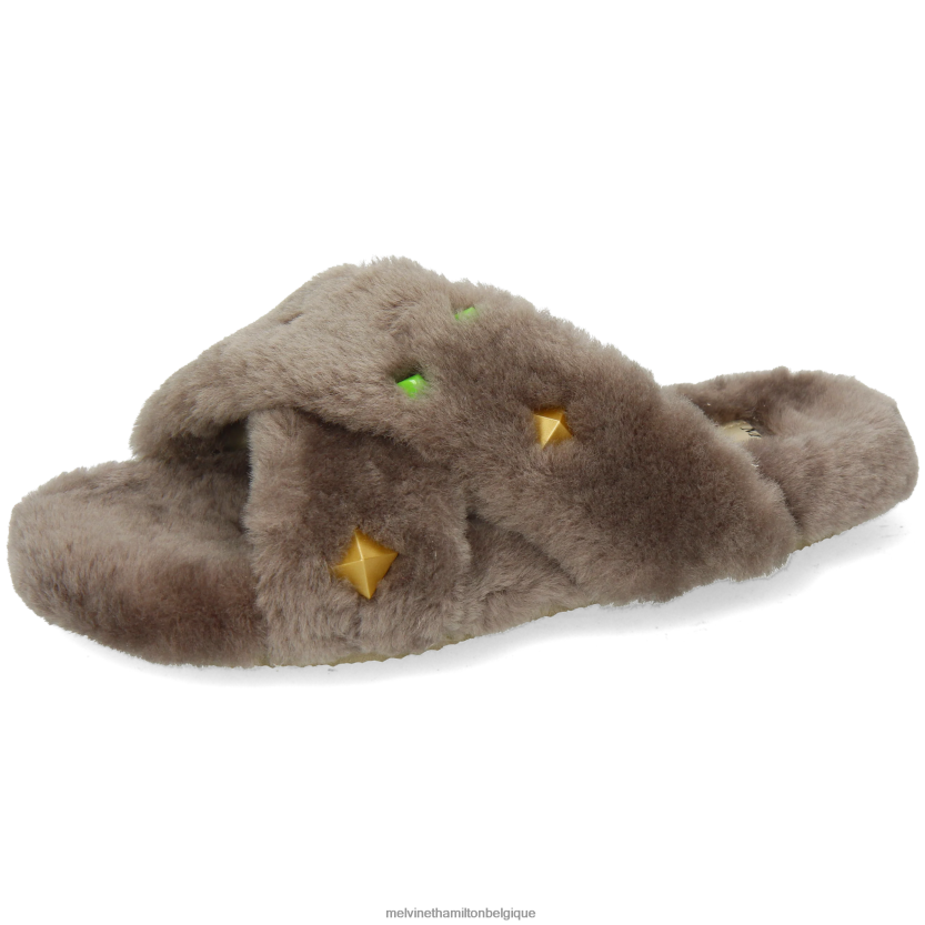 Melvin & Hamilton femmes Wilma 36 R442281711 mules gris