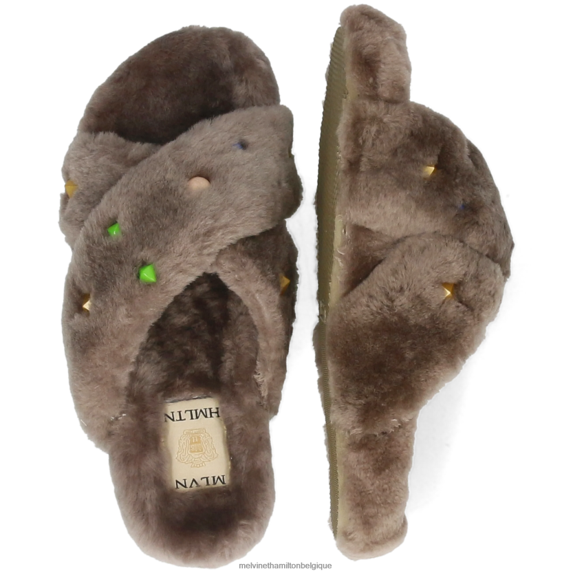 Melvin & Hamilton femmes Wilma 36 R442281711 mules gris