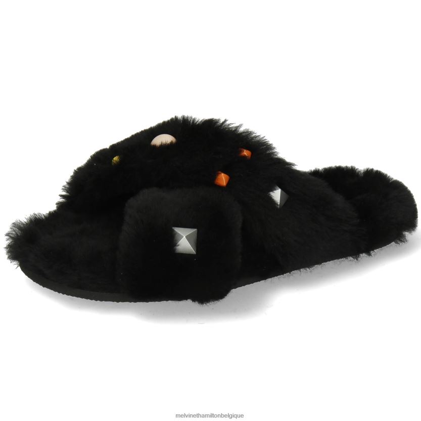 Melvin & Hamilton femmes Wilma 36 R442281765 mules noir