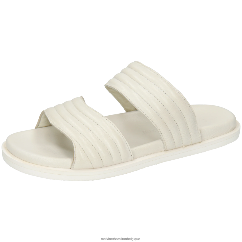 Melvin & Hamilton femmes Wilma 38 R442281714 mules blanc