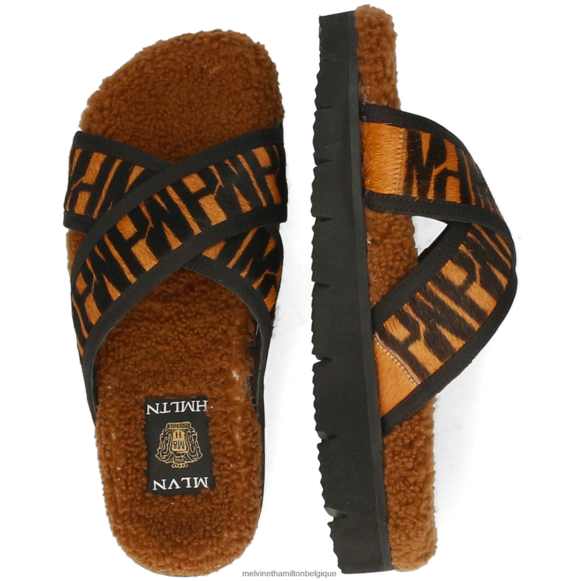 Melvin & Hamilton femmes Wilma 9 R442281639 mules brun