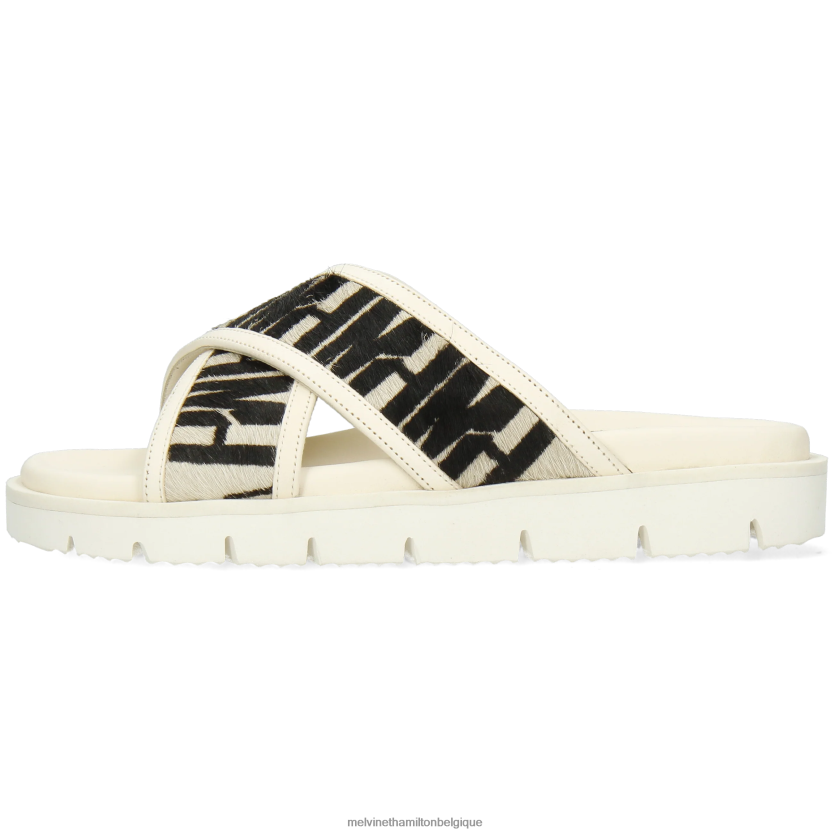 Melvin & Hamilton femmes Wilma 9 R442281657 mules blanc