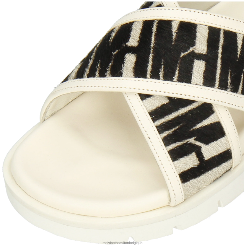 Melvin & Hamilton femmes Wilma 9 R442281657 mules blanc
