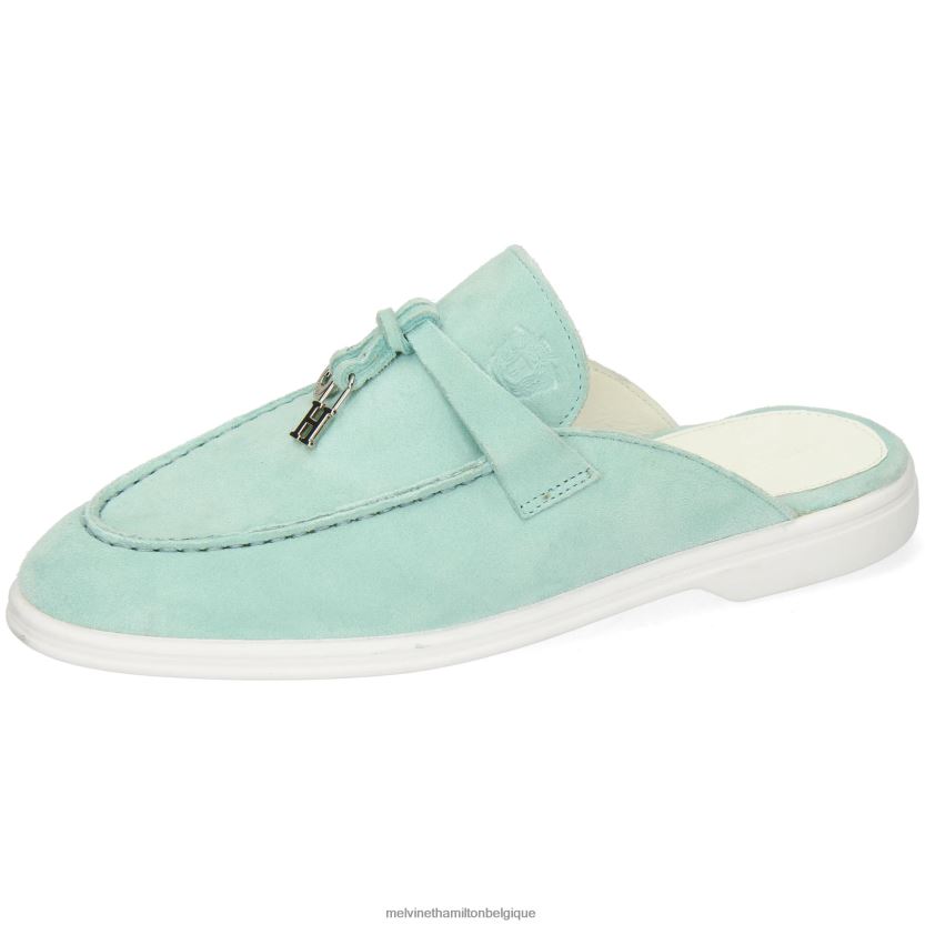 Melvin & Hamilton femmes adley 15 R442281610 mules turquoise