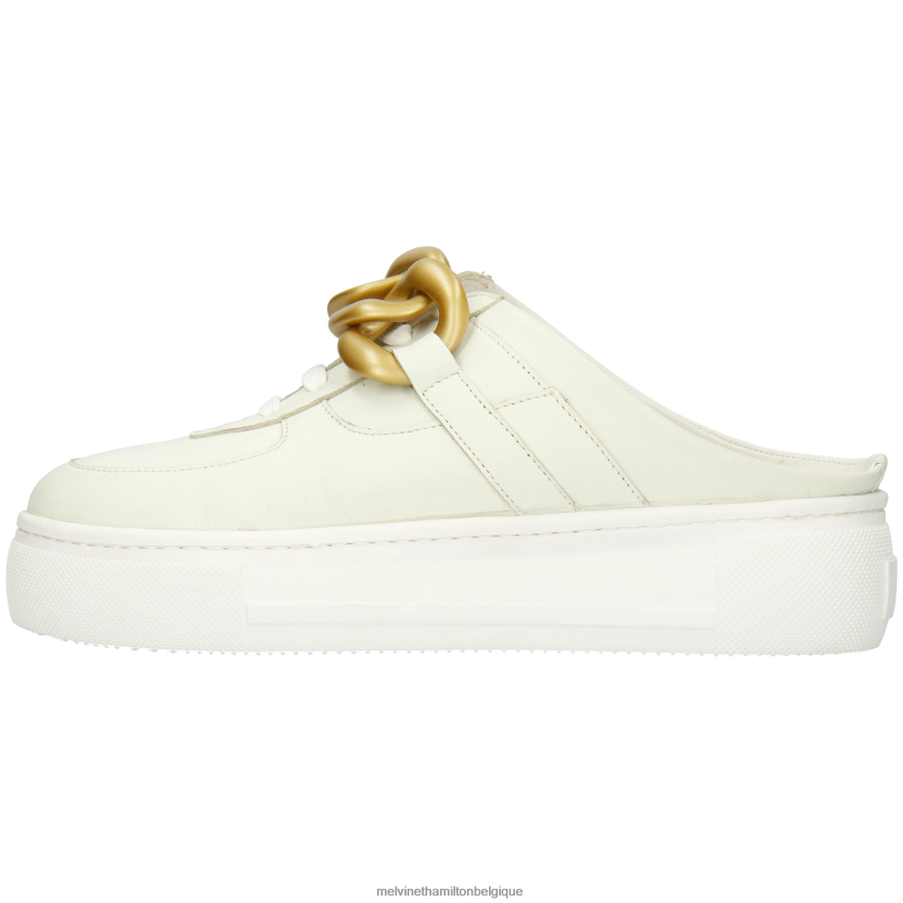 Melvin & Hamilton femmes ambre 24 R442281591 mules blanc