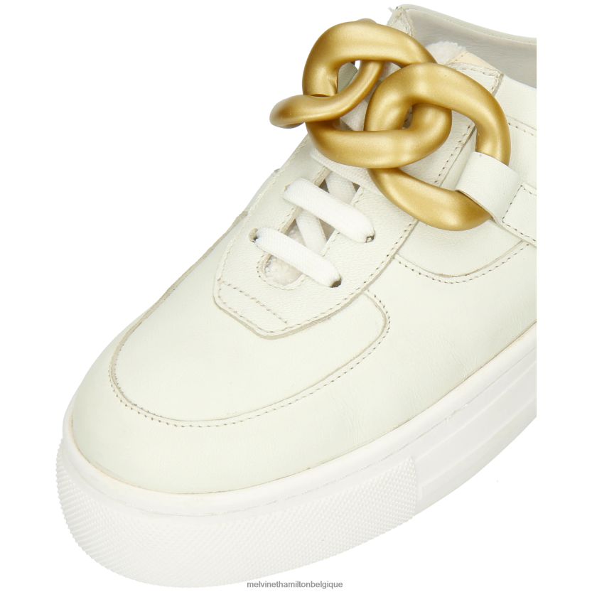 Melvin & Hamilton femmes ambre 24 R442281591 mules blanc