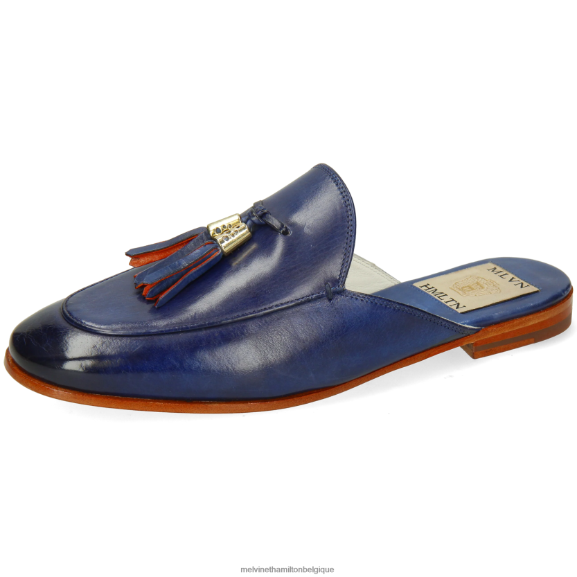 Melvin & Hamilton femmes écarlate 2 R442281534 mules bleu
