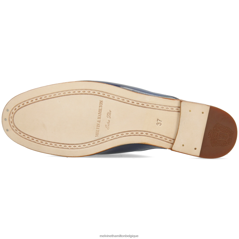 Melvin & Hamilton femmes écarlate 2 R442281534 mules bleu