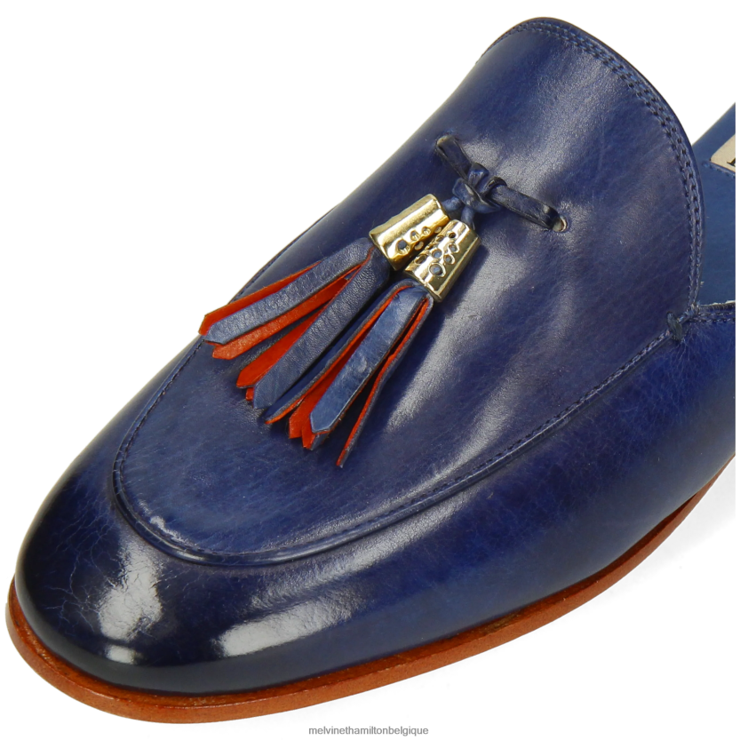 Melvin & Hamilton femmes écarlate 2 R442281534 mules bleu