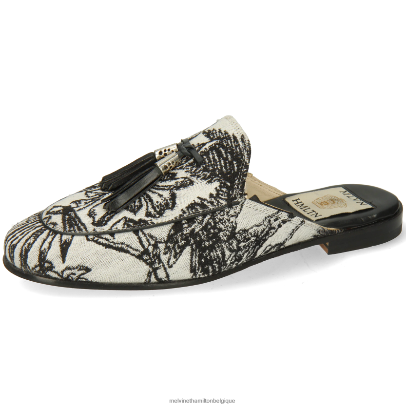 Melvin & Hamilton femmes écarlate 2 R442281541 mules noir