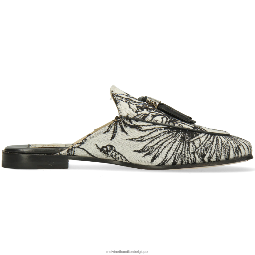 Melvin & Hamilton femmes écarlate 2 R442281541 mules noir