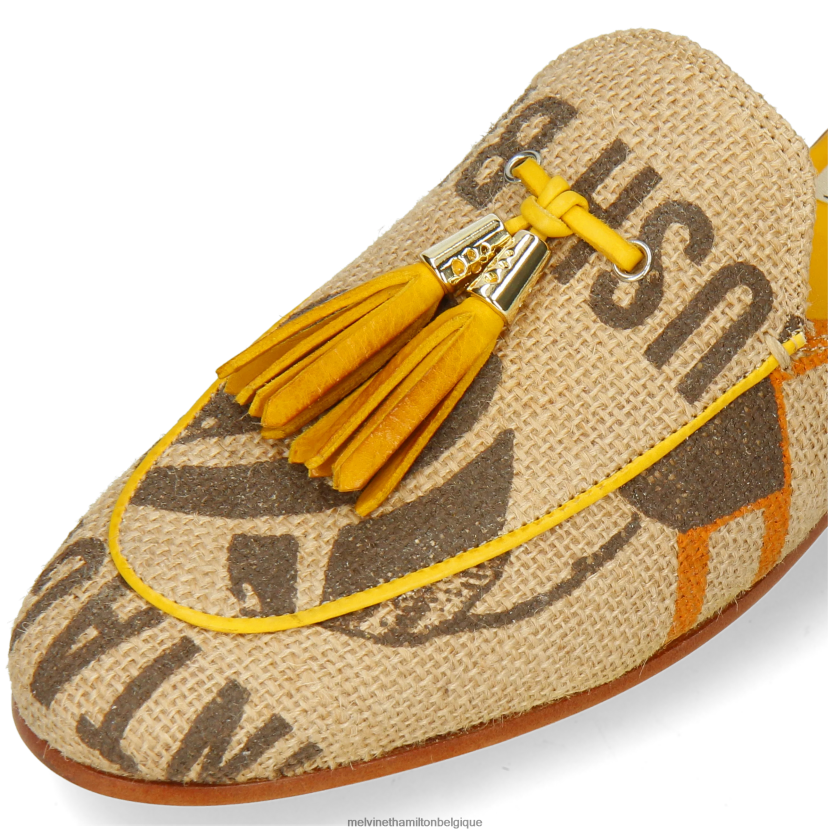 Melvin & Hamilton femmes écarlate 2 R442281546 mules multi