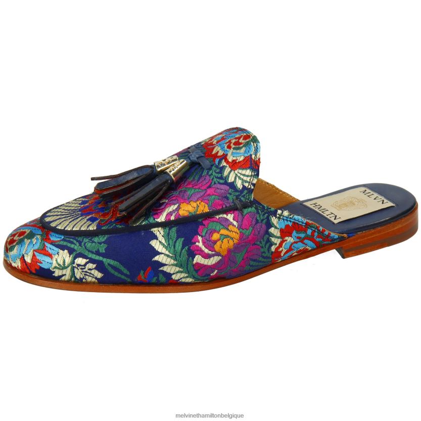 Melvin & Hamilton femmes écarlate 2 R442281570 mules bleu